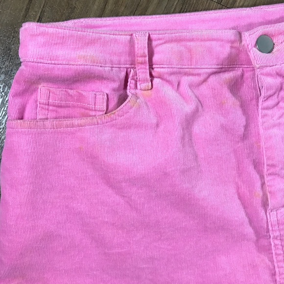PINK CORDUROY Mini Skirt | Medium - Picture 3 of 6